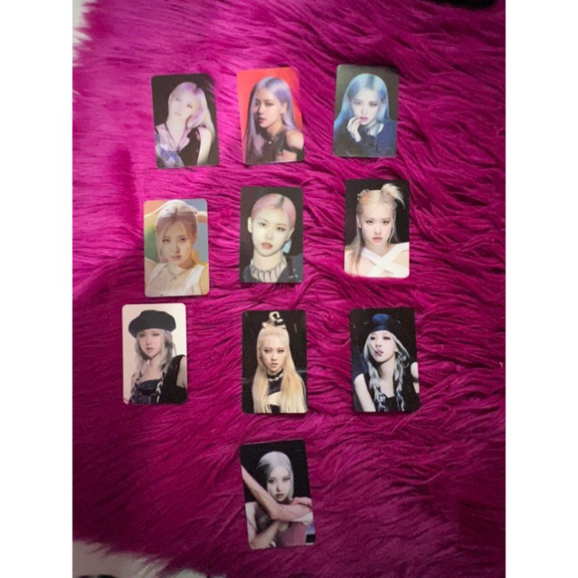 PhotocardBlackpinkRosexFlimtyOfficialYG