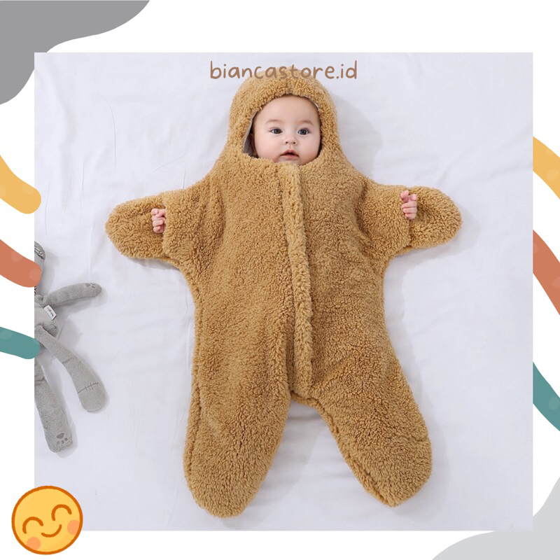 Selimut Bayi Karakter Bintang Untuk Bayi 0-8 Bulan  Selimut Bayi Instan Halus Dan Lembut