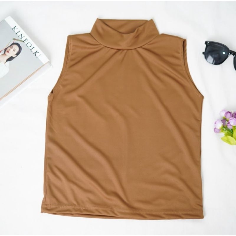 MANSET WANITA / MANSET TURTLE NECK JERSEY STRETCH / TANKTOP MANSET WANITA / DALAMAN WANITA / MANSET 
