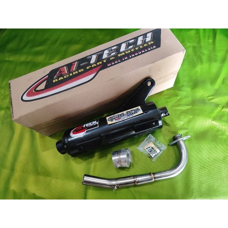 Knalpot tsukigi standar racing aitech mio j mio gt soul gt 115 fino fi 115 stainles