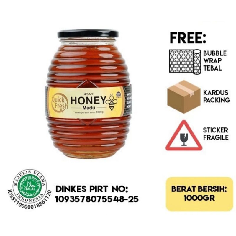 

Madu Quick Fresh Honey 1000 gr