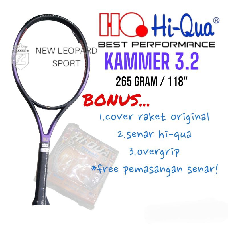 RAKET TENIS HI-QUA KAMMER 3.2