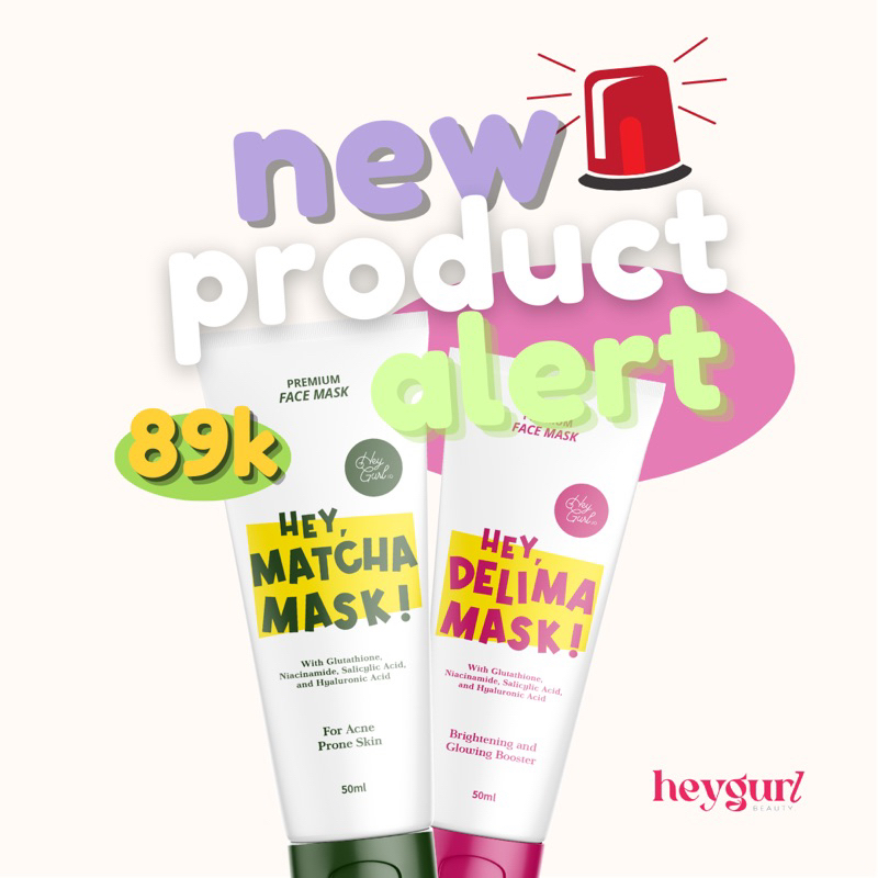 Hey Matcha Mask | Clay Masker HeyGurl