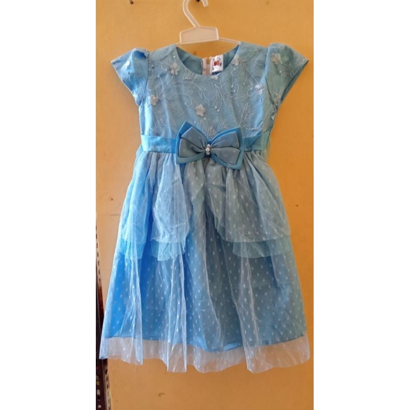 Dress pesta anak | baju pesta anak usia 5-7 tahun