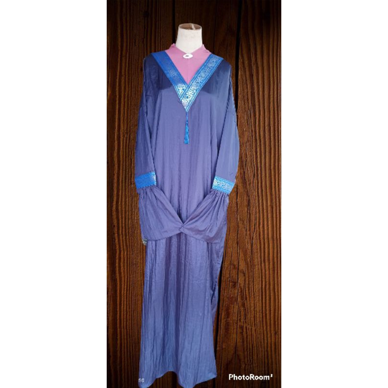 mukena parasut renda pita gamis abaya solat mukena parasut mewah abaya terusan