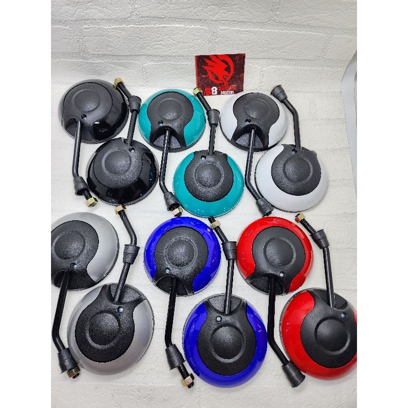 Spion Honda Scoopy New Warna Gagang Hitam Universal Semua Motor Honda Beat Vario Scoopy Supra dan Honda Lainnya