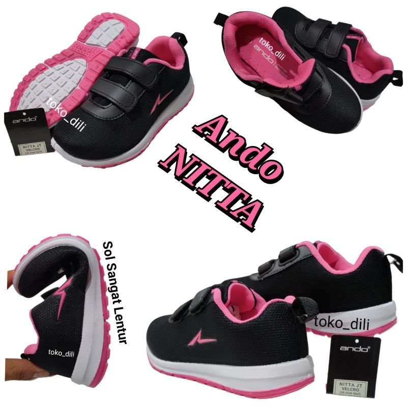 Sepatu Ando Anak  size:29/32 DI JAMIN ORIGINAL