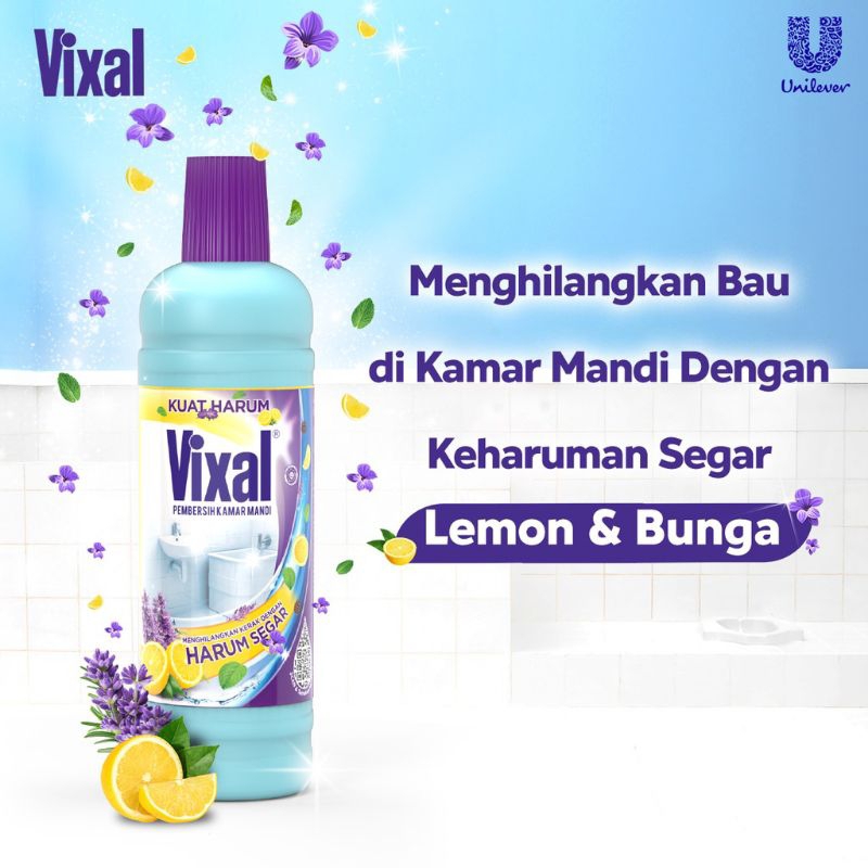 VIXAL Pembersih Kamar Mandi 160ml Cairan Pembersih Kerak WC Toilet