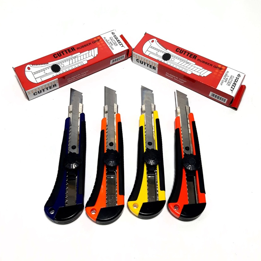 

Harga Grosir (1pcs ) Pisau Cutter Besar SQUEEZY L-500 working cutter