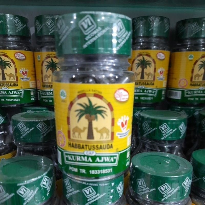 

Habbatussauda Cap Kurma Ajwa 120 Kapsul