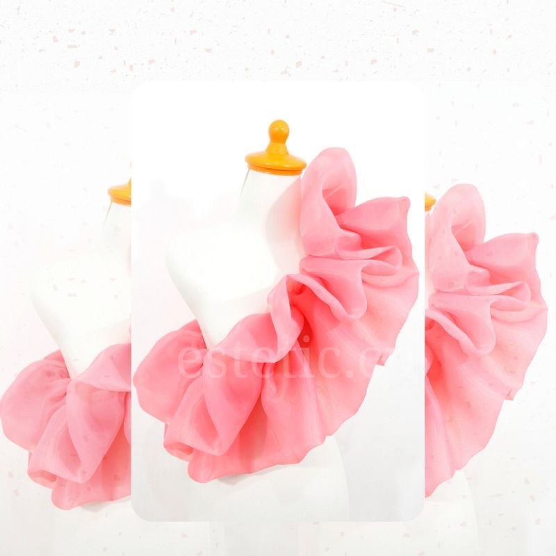 ruffle organza