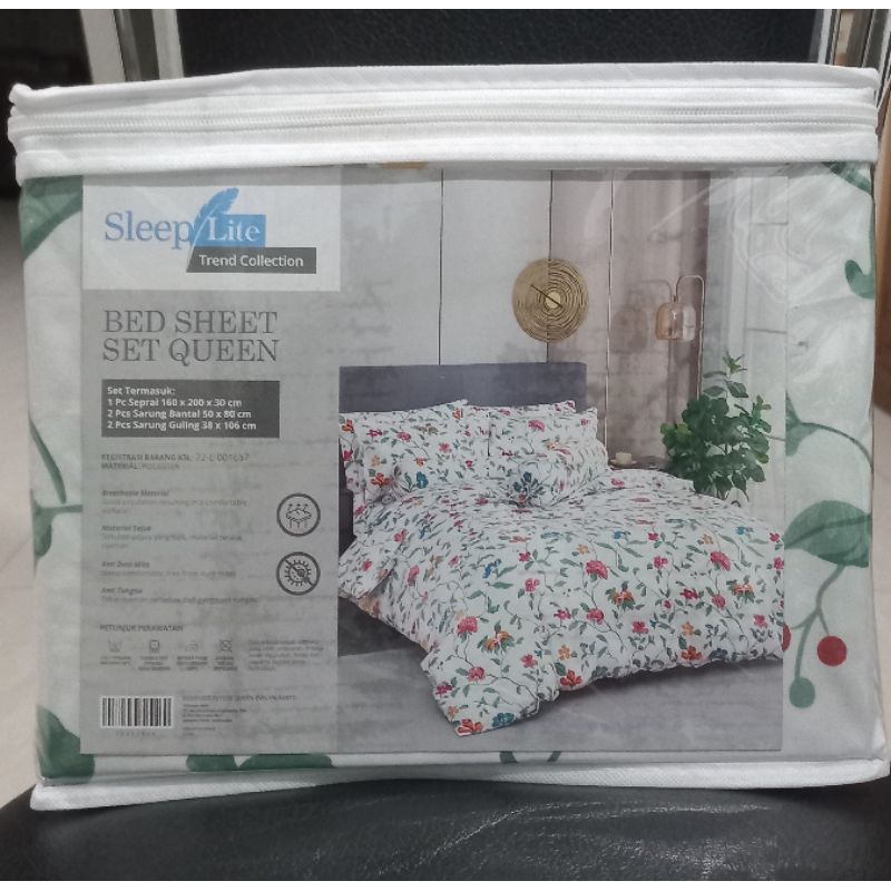 Sleep Lite AceHardware Sprei Queen uk 160x200x30