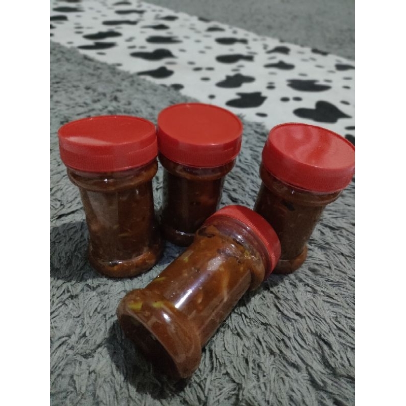 

sambal baby cumi Pete pedas