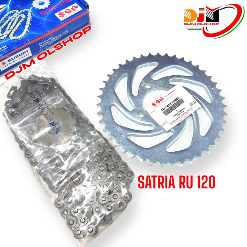 Gear Set Satria 2tak 120 Gir Paket Satria 2T Original SGP 27000-21861-KIT