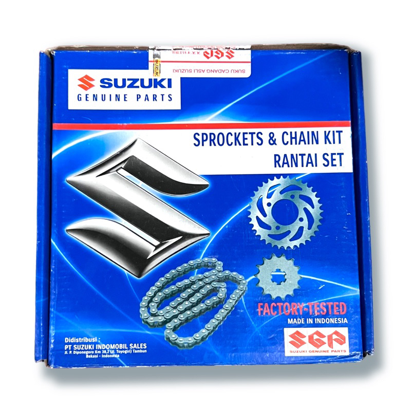 Gear Set Paket Suzuki Shogun 125 Smash 110 Original SGP 2700-20G61-KIT