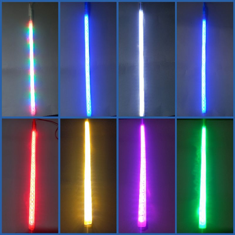 Lampu led strip RGB running flexible 30 cm motor mobil 12 volt 24 volt