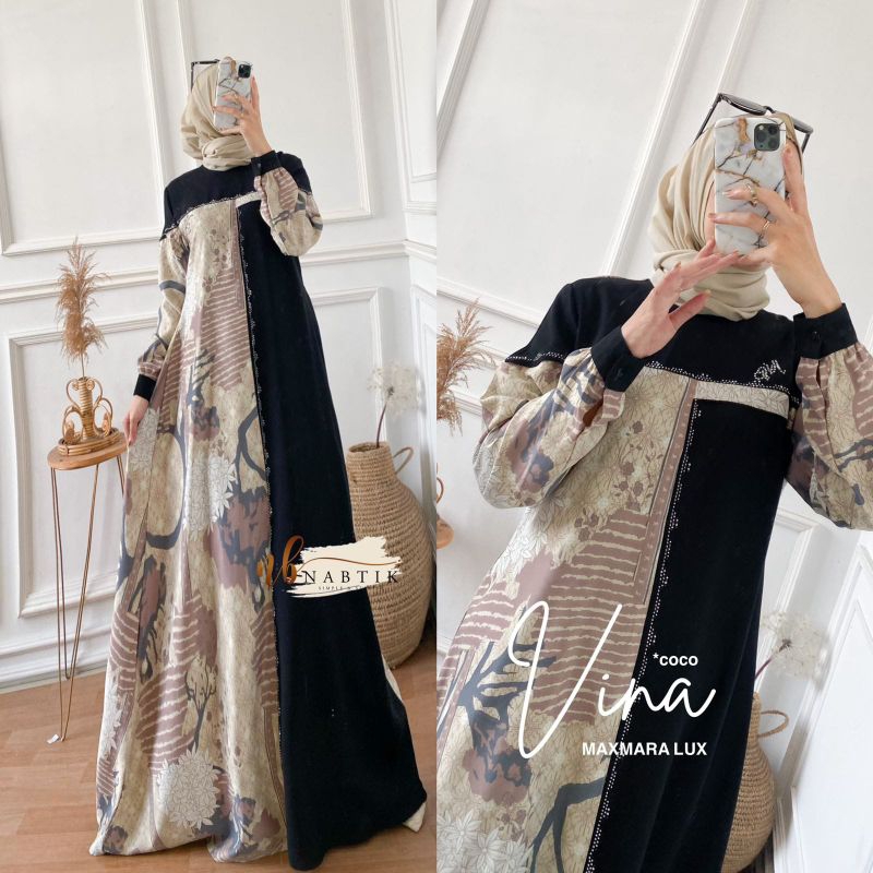 VINA ABAYA GAMIS BY NABTIK