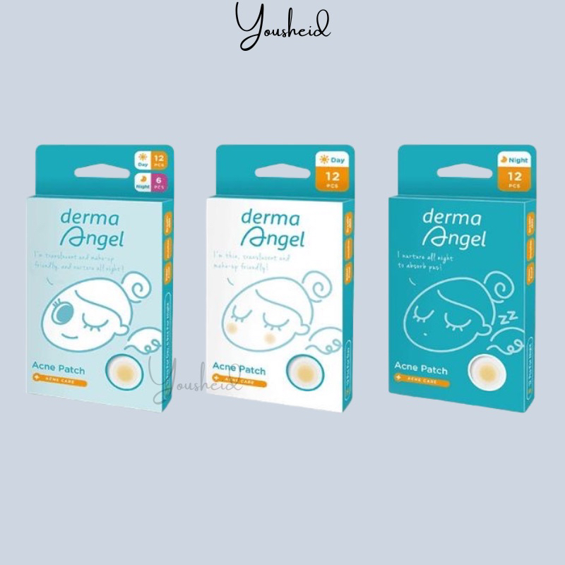 Derma Angel Acne Patch - Sticker Jerawat Daily Night Mix Use