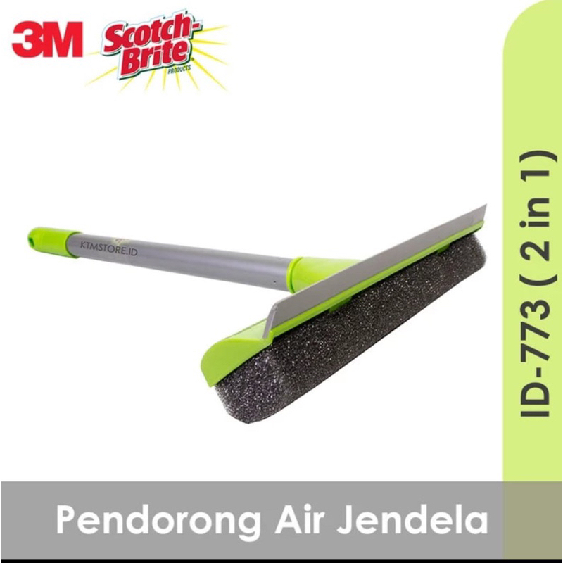 Scotch brite 3m ID-773 Pendorong air jendela / wiper kaca jendela