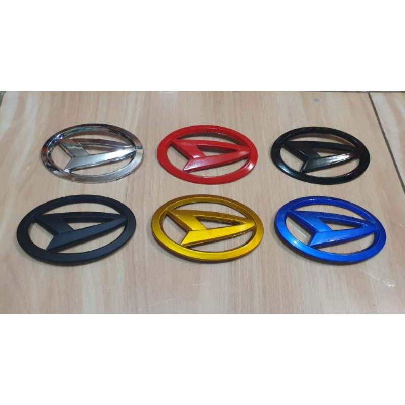 EMBLEM LOGO DEPAN dan BELAKANG DAIHATSU GRAN MAX LUXIO