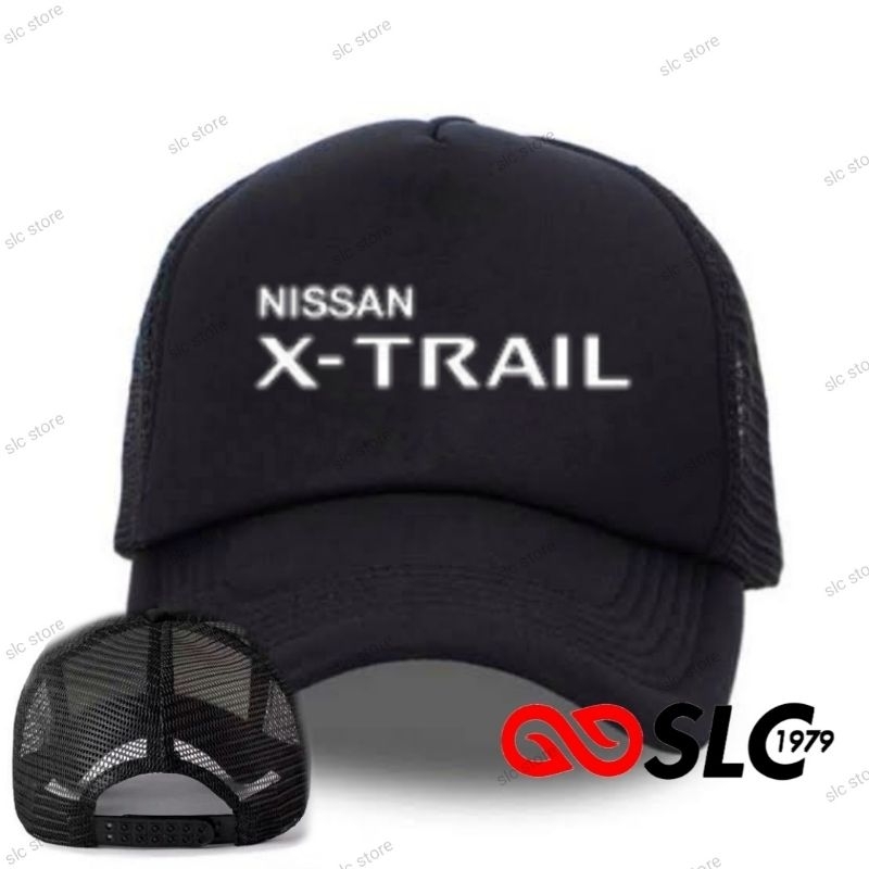 TOPI JARING TRUCKER NISSAN XTRAIL CUSTOM NAMA LOGO SENDIRI