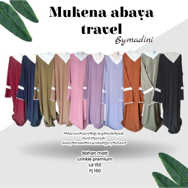 mukena abaya travel 354