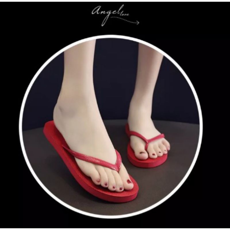 Grosir Sandal Teplek Wanita Terbaru Terlaris Sandal Jepit Jelly Polos