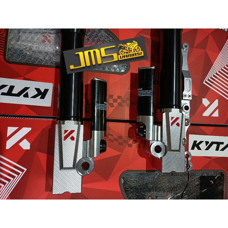 suspension shock depan ktc kytaco original untuk motor nmax old nmax new aerox vario125/150 Mio mioj miom3 fazzio beat fi beat karbu beat deluxe genio scoopy dll