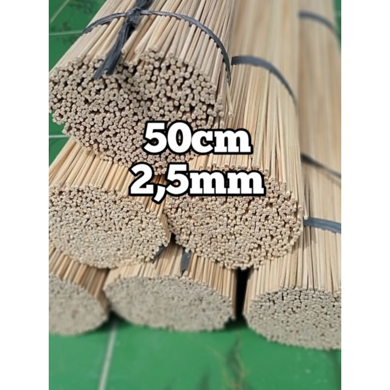 jeruji ruji sangkar burung bambu 2,5mm 50cm