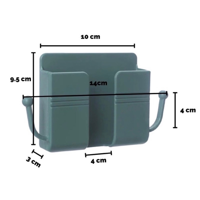 holder HP REMOTE dinding gantungan serbaguna