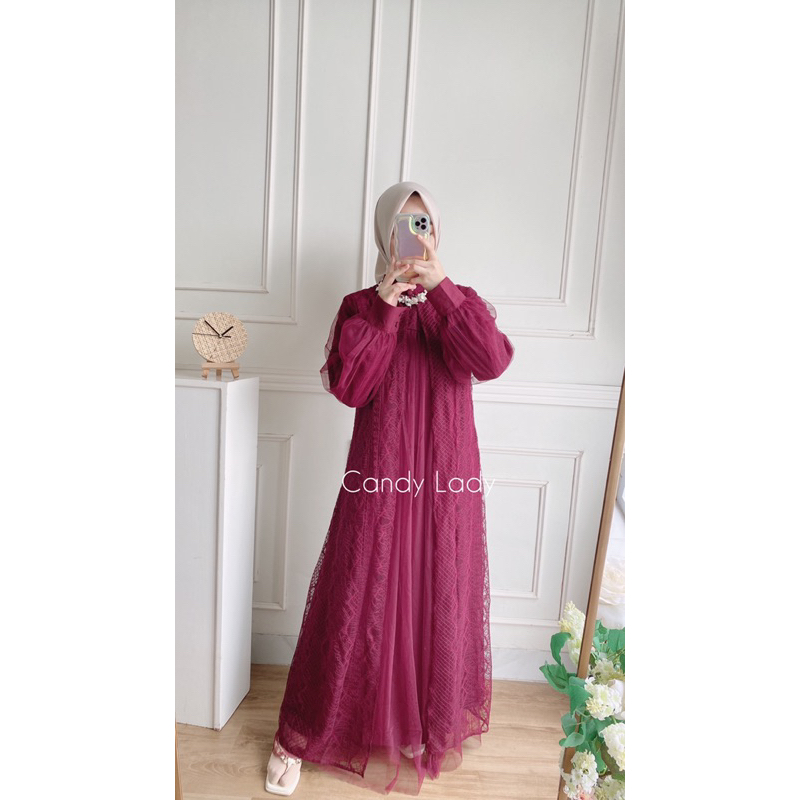 Zahra Brocade Maxi 2In1