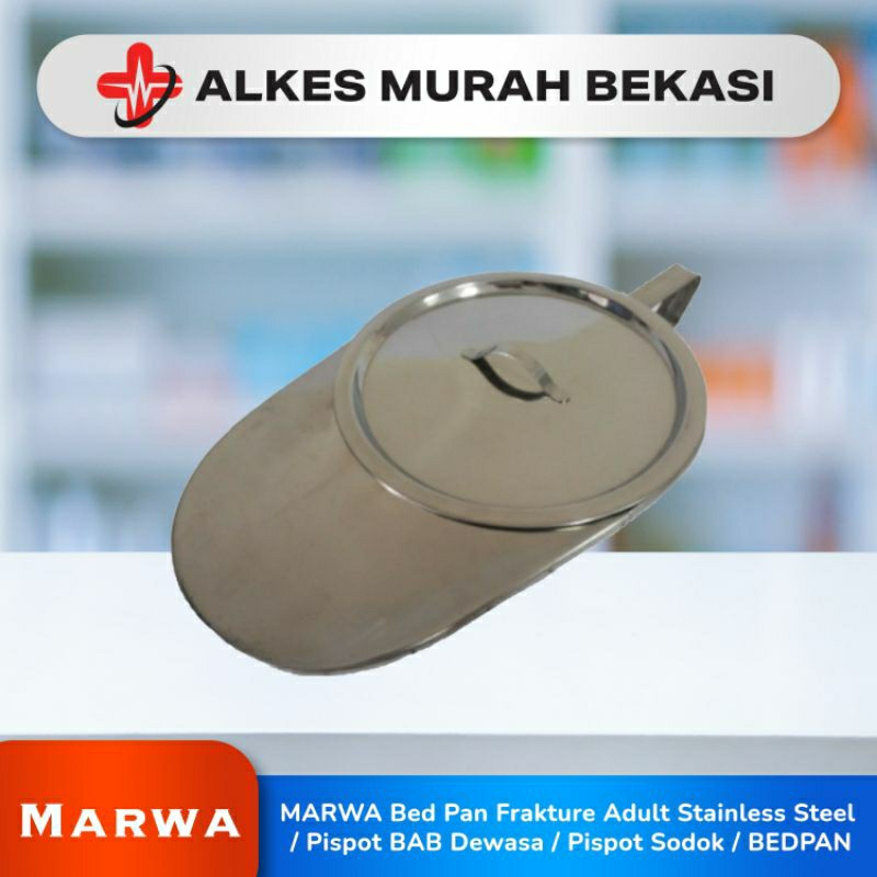 Bedpan Frakture SS /StickPan / Pispot Stenlis / Pispot Sodok / Pispot BAB / Pispot / Stenlis / Stikpan Stenlis