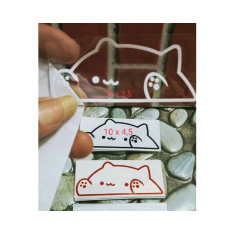 

STICKER CUTTING BANGGO CAT TRANSFARAN