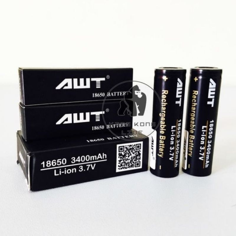 Baterai IMR 18650 Hitam 3000Mah harga satu