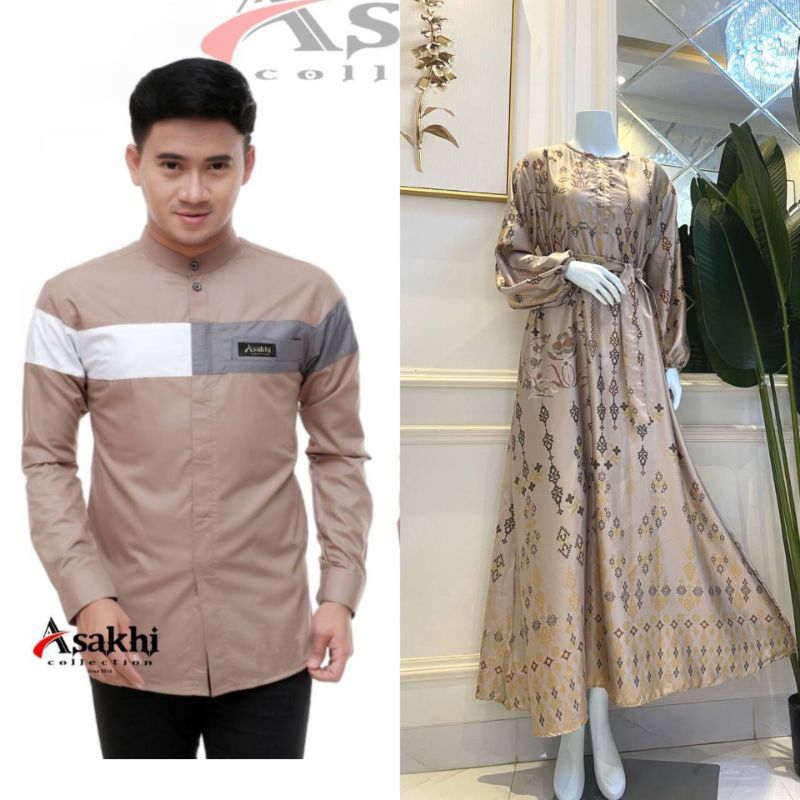 COUPLE GAMIS RAYA TERBARU 2023 DIORSILK