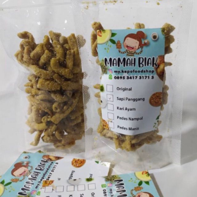 

KRIPIK USUS MAMAH BIAK