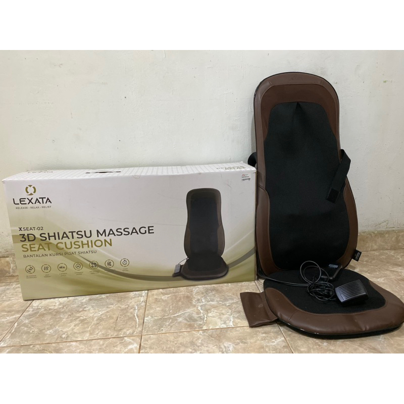 Kursi Pijat Lexata 3D Shiatsu Massage