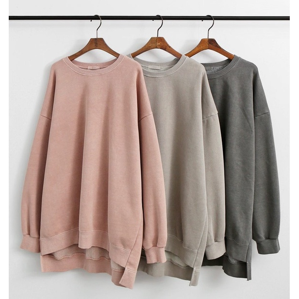 Loong Sweater Batwing XXXL Oversize Basic Oblong | Sweater Wanita Bigsize | Sweater Polos Oversize