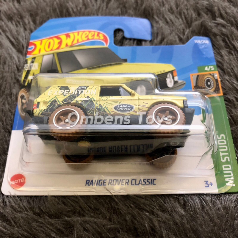 Hot Wheels Range Rover Clasic Short Card