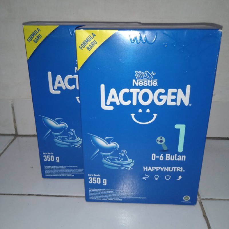 Nestle Lactogen 1 Susu Formula 0-6 Bulan 350gr