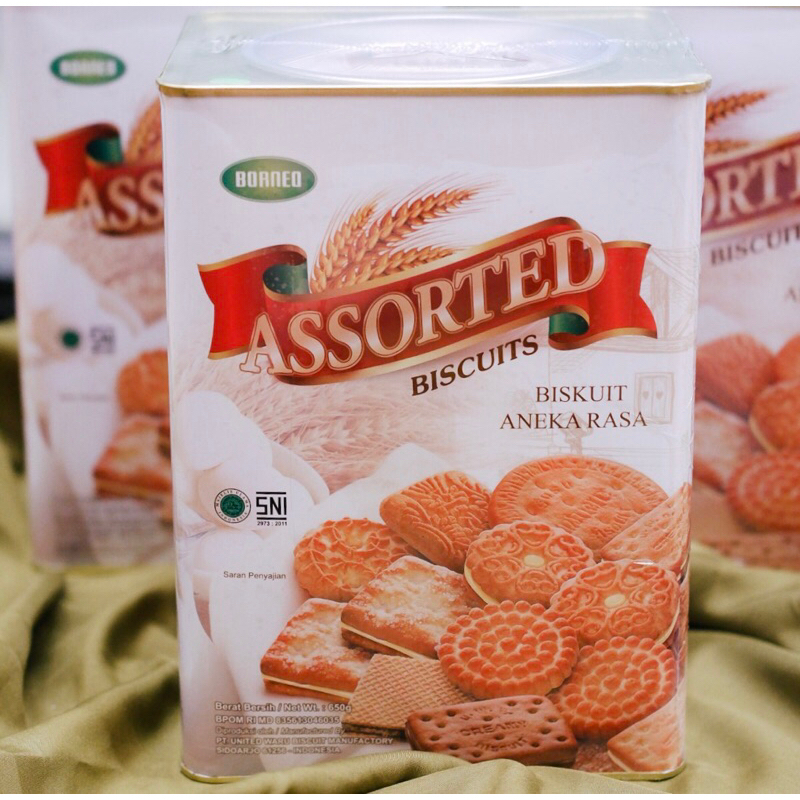 

Kue Lebaran Assorted Biscuits Kaleng 650 gram