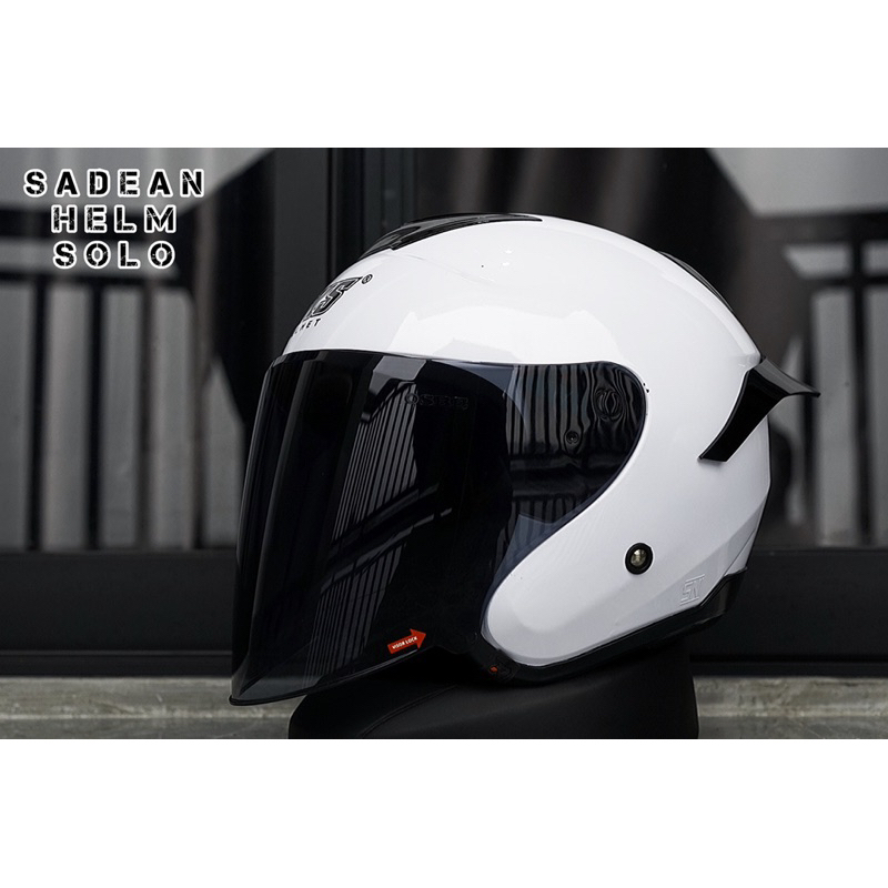 Helm Kyoto SKS | Helm half face | Helm paket ganteng