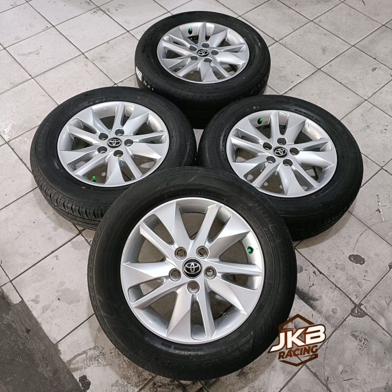 VELG BEKAS | OEM INNOVA REBORN R16 BAUT 5X114 PLUS BAN BRIDGESTONE