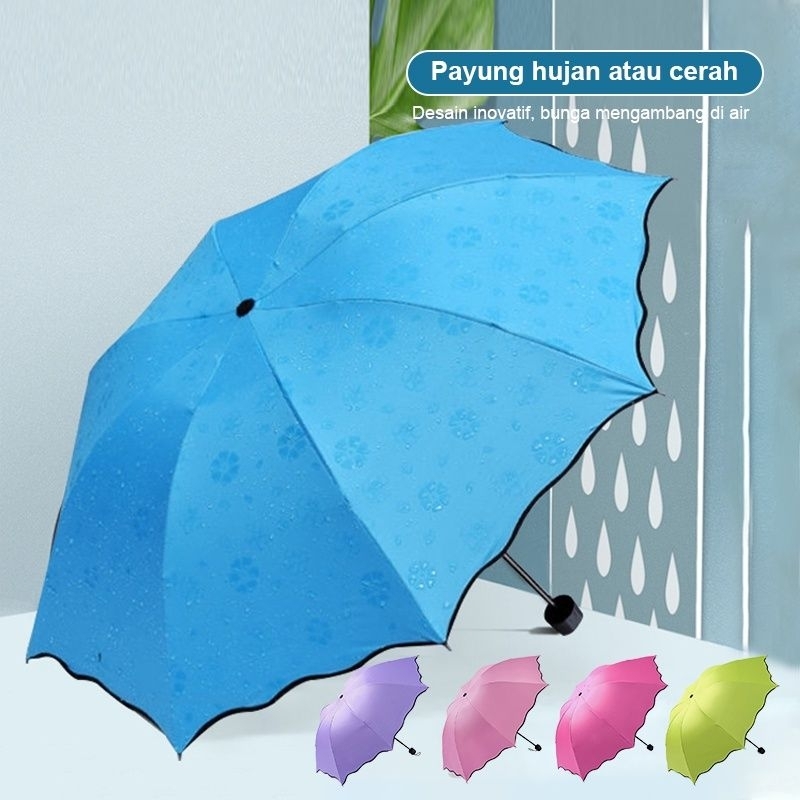 US341 Payung Magic Umbrella 3D / Payung Hujan dengan Motif By Toko Haji Usman