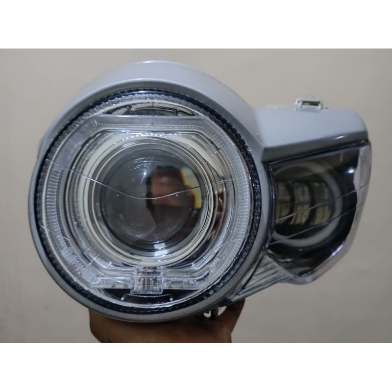 lampu biled Lampu tiger pece set lampu biled AES F1 70 WATT  3 inch set daymaker mini 3 mata lampu t