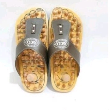 sandal terapi kesehatan/ sandal kayu rematik