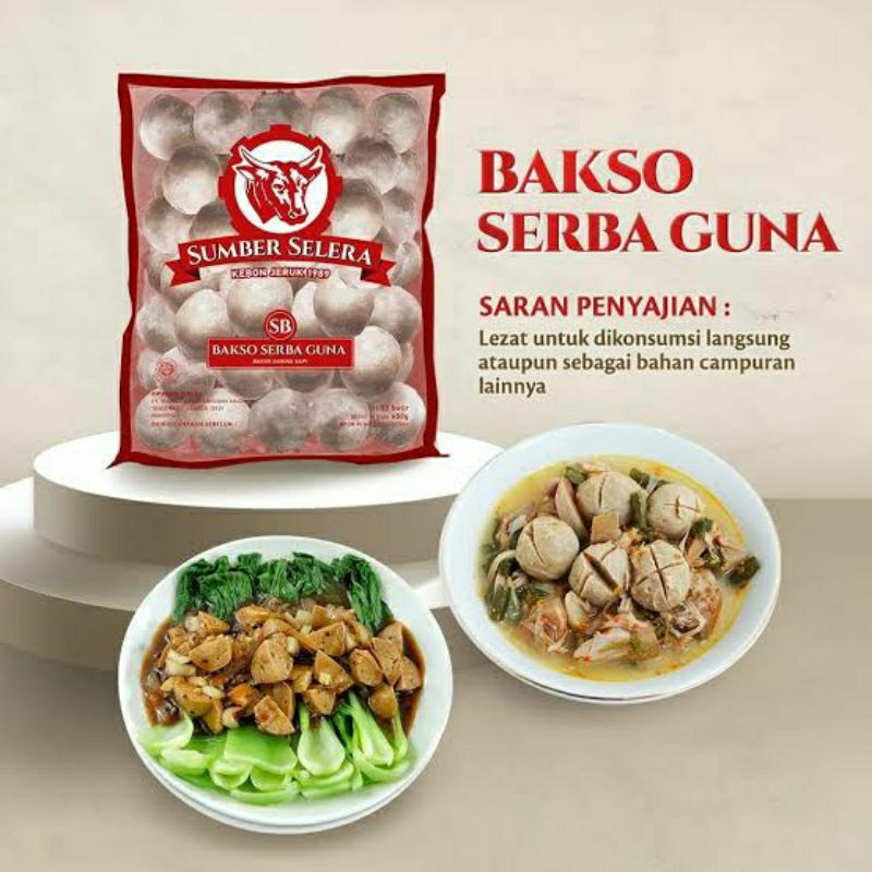 Sumberselera bakso sapi serbaguna isi 50