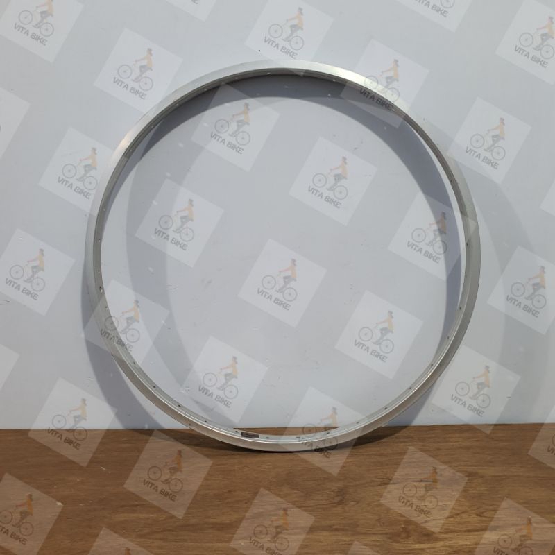 Velg Rims Sepeda 24 Inch Alloy Silver Lubang 36H Mini CTB MTB