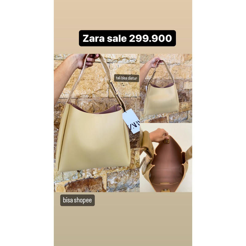 jastip Tote bag Zara Sale Wanita original store