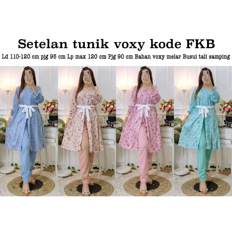 Setelan voxy premium fkb fkc